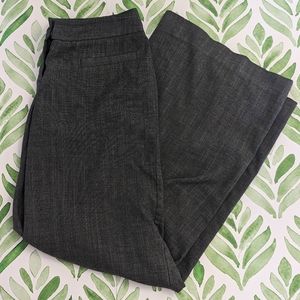 Express Herringbone Pattern Wide Leg Dress Pants